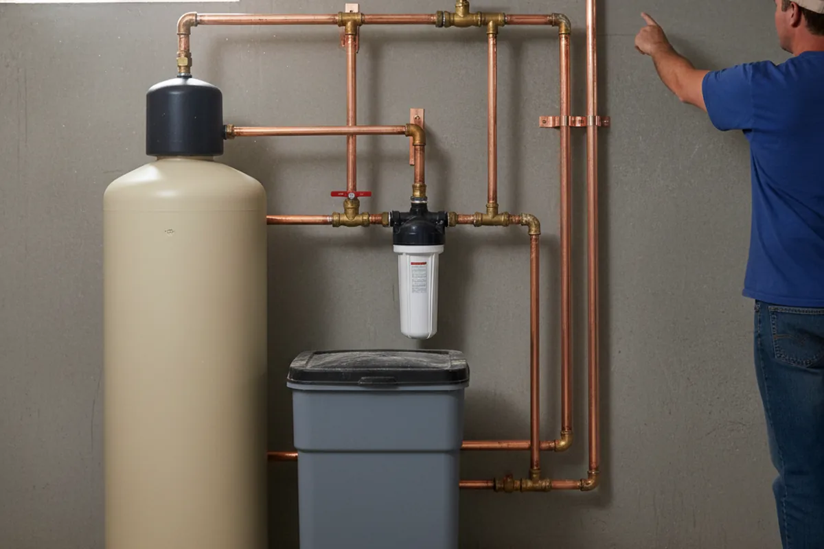 Whole-house water treatment system installed in Zenia